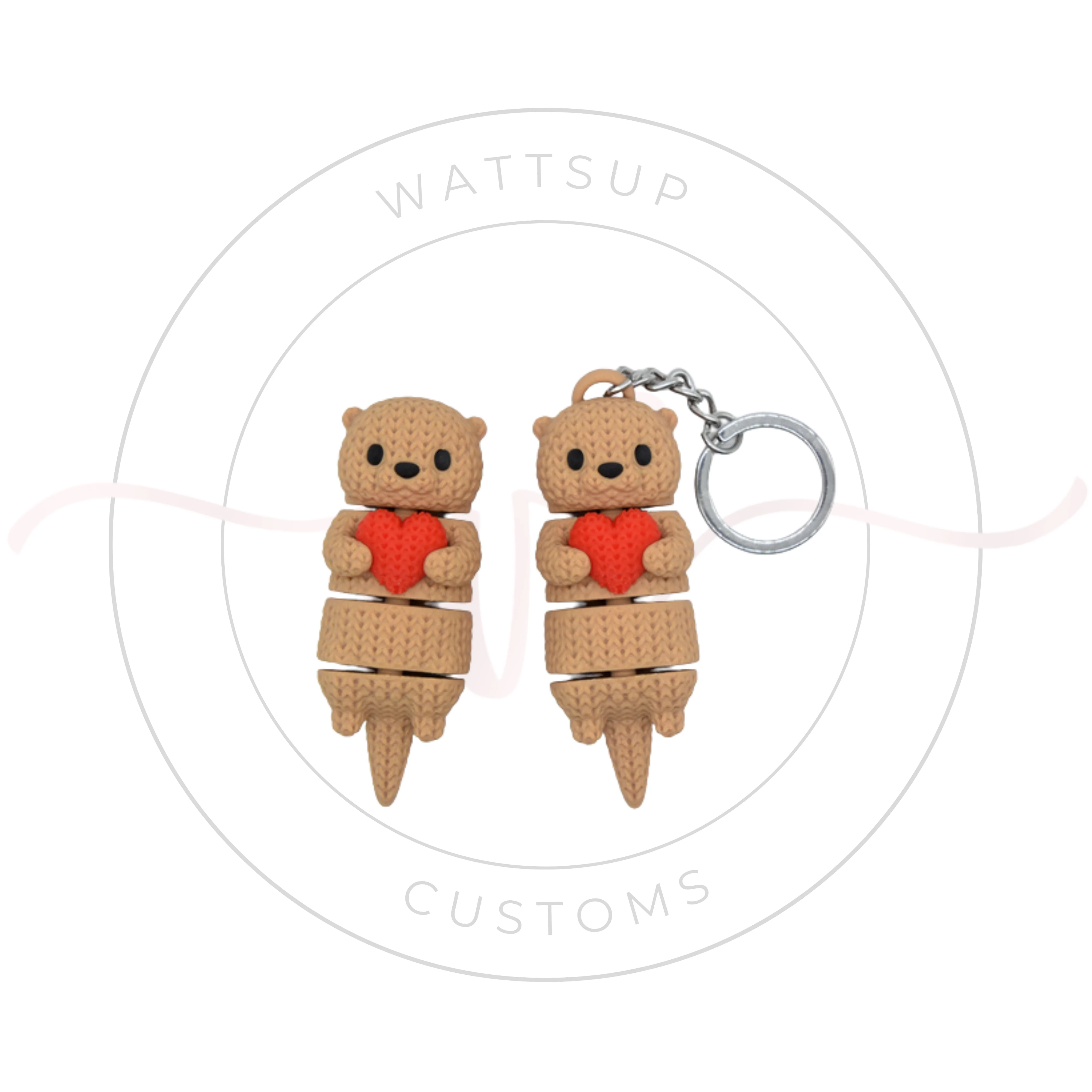Articulated Knitted Animal Figures Or Keychains - Image 11