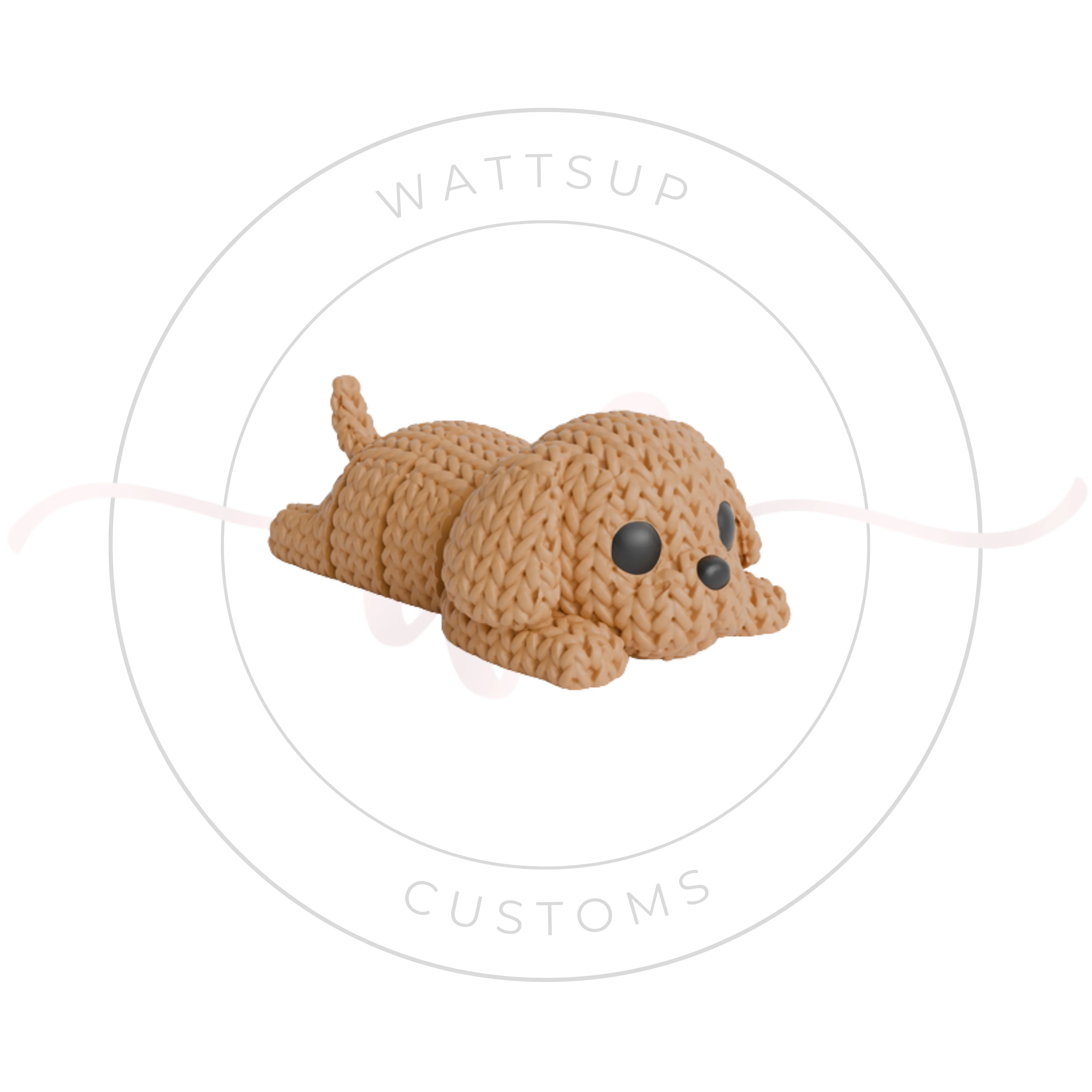 Articulated Knitted Animal Figures Or Keychains - Image 6