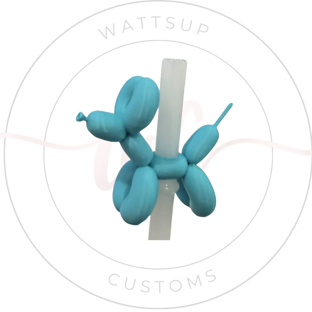 Balloon Dog Straw Charm - Image 13