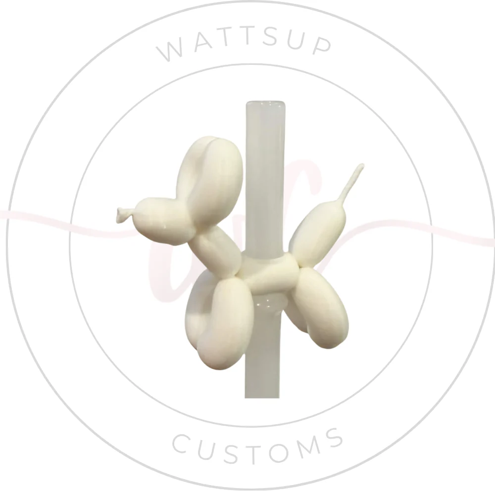Balloon Dog Straw Charm - Image 14