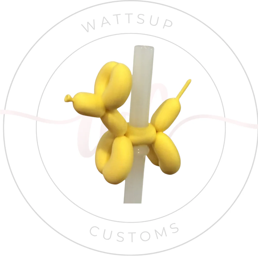 Balloon Dog Straw Charm - Image 15