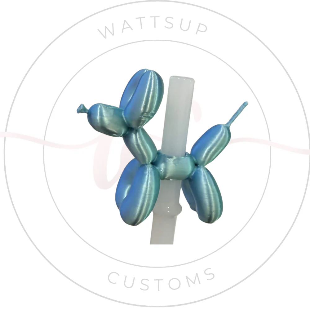 Balloon Dog Straw Charm - Image 16