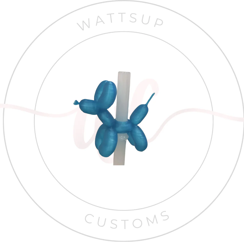 Balloon Dog Straw Charm - Image 19