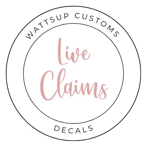 Live Claim Decals
